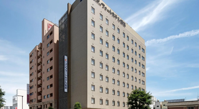 Кровать в общем номере Comfort Hotel Himeji