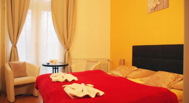 Standard Casal quarto varanda Penzion Alfa Poděbrady