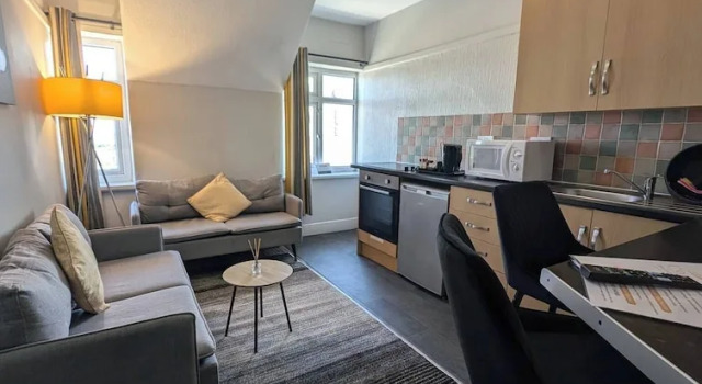 Апартаменты с 2 комнатами с видом на море Coasters Holiday Apartments