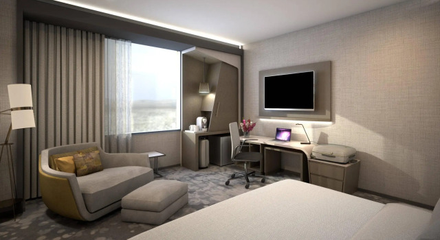 Двухместный люкс c 1 комнатой Courtyard by Marriott Mexicali