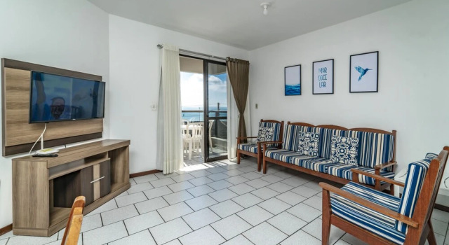 173 Apartamento 2 quartos vista mar