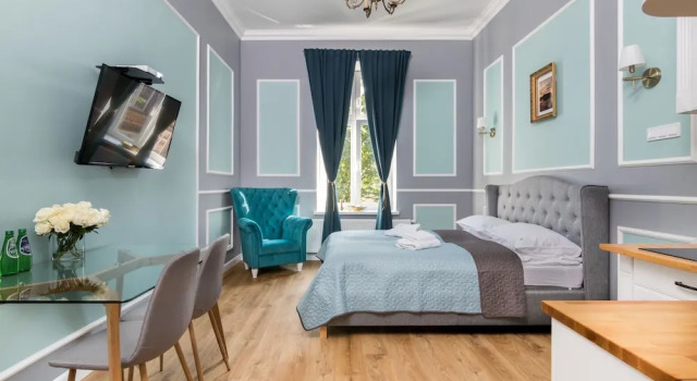 Апартаменты Classic c 1 комнатой с видом на город Domles Apartments