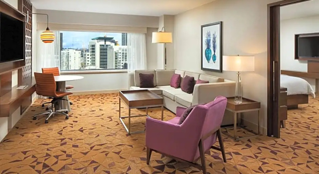 Двухместный люкс c 1 комнатой Sheraton Grand Seattle