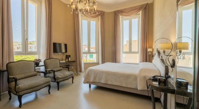 Двухместный номер Superior с частичным видом на море Villa Mosca Charming House