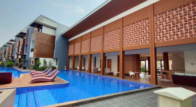 Spacious 2 Bedroom Pool View at Asatti Vanya Park