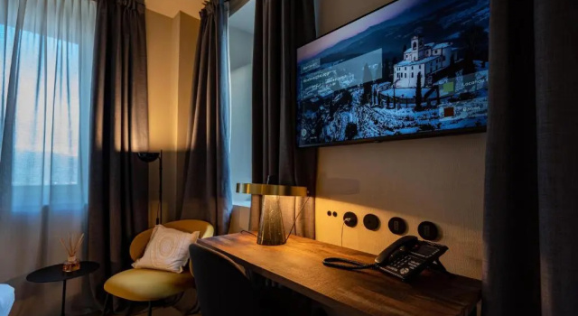 Deluxe Zimmer Locanda Moderna Carlambroeus