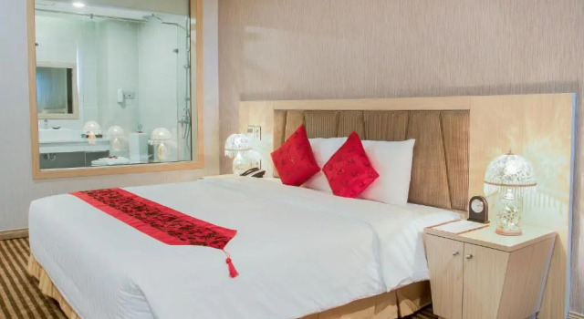 Двухместный номер Deluxe с видом на реку Muong Thanh Luxury Vientiane Hotel