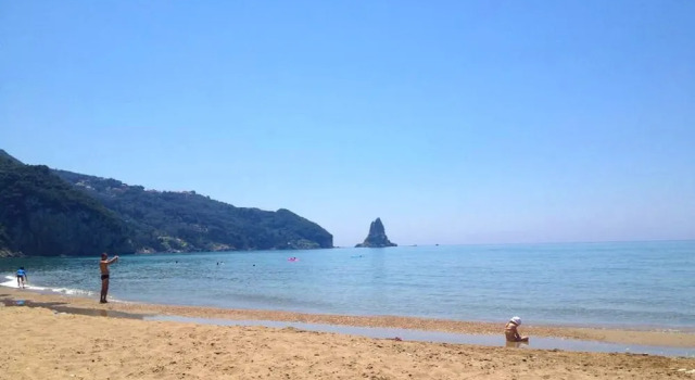 Коттедж с 3 комнатами Holiday House Angelos A on Agios Gordios Beach