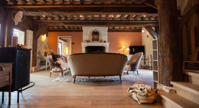 Семейный номер Standard с видом на сад Chambres dhôtes - Domaine Le Coq Enchanté