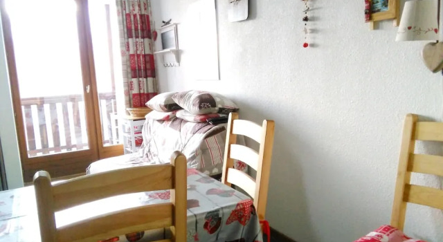 Studio in Saint-François-Longchamp, with Wonderful Mountain View And Balcony