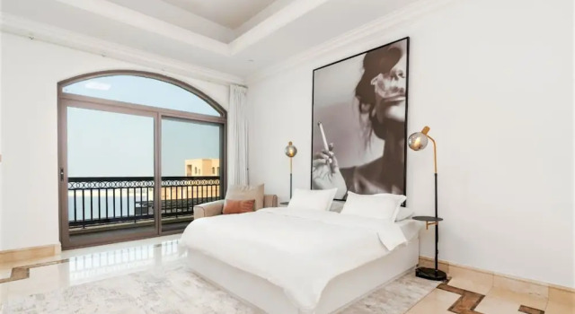 Апартаменты с 3 комнатами с балконом Seaview Penthouse with Private Gym & Outdoor Pool