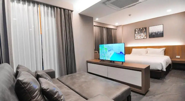 Люкс с видом на реку The S Block Condotel