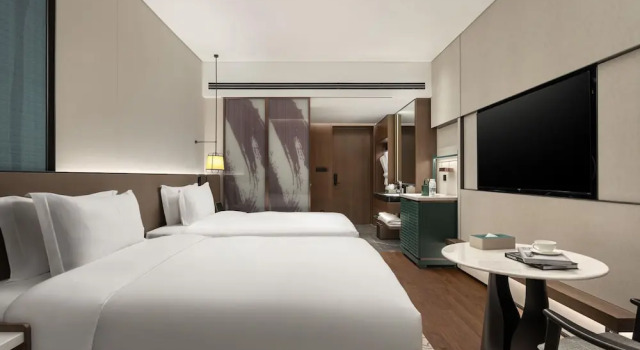 Двухместный номер Deluxe Wyndham Garden Hangzhou Xixi
