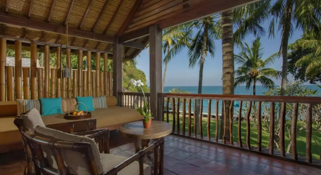 Sviitti rannan tuntumassa Jeeva Klui Resort