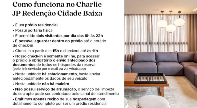 Студия Charlie JP Redenção Cidade Baixa