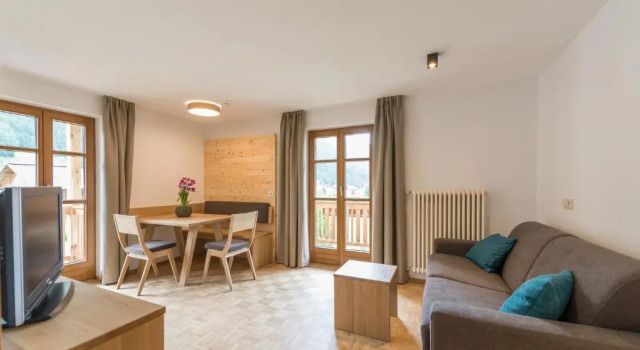 Апартаменты с балконом Residence Edelweiss