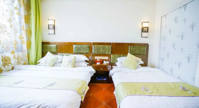 Семейный номер Standard Yijie Holiday Hotel Taierzhuang Old Town