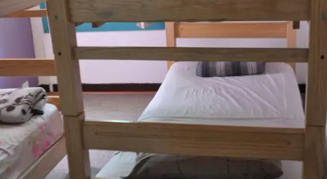 Кровать в общем номере c 1 комнатой Hostel Union