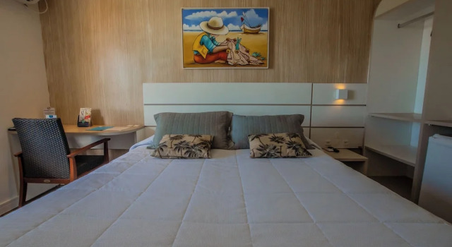 Двухместный номер Deluxe Hotel VillaReal Guaratuba - Caieiras