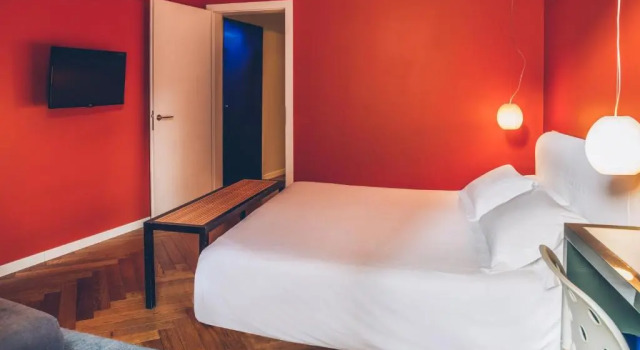 Двухместный номер с видом на город Отель Iberostar Las Letras Gran Via