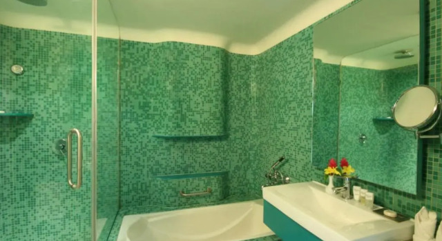 Двухместный номер Deluxe с видом на бассейн The Golden Crown Hotel & Spa, Colva