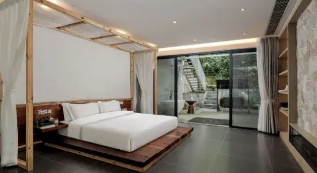Люкс Guangzhou Shijian Xiangjing Qixidi Villa Chunxiangshe