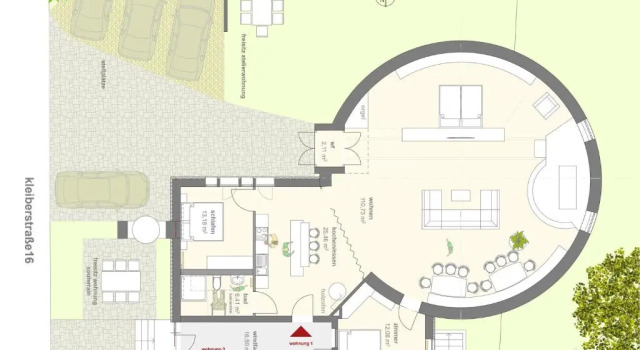 Апартаменты dreamcation - Wohnen in KIRCHE, 3D-Tour, Terrasse, BBQ, Küche, Kamin, 180qm
