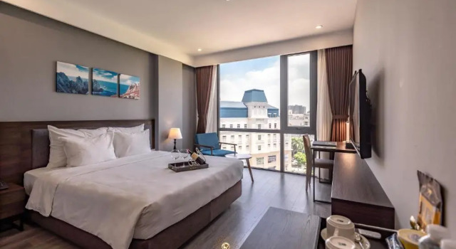 Двухместный номер Deluxe Reyna Hotel Hanoi & Spa