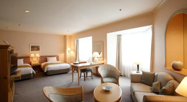 Двухместный номер Deluxe Noboribetsu Grand Hotel