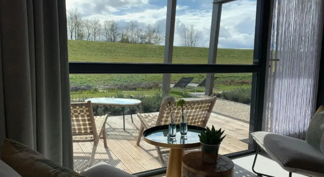 Двухместный номер Standard B&B Veluwemeer, jacuzzi, swim spa, sauna, steam bath and sandy beach