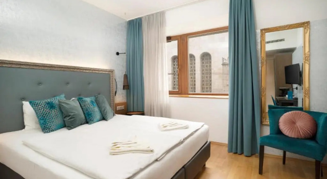 Двухместный номер Deluxe с видом на синагогу Hotel Memories Budapest