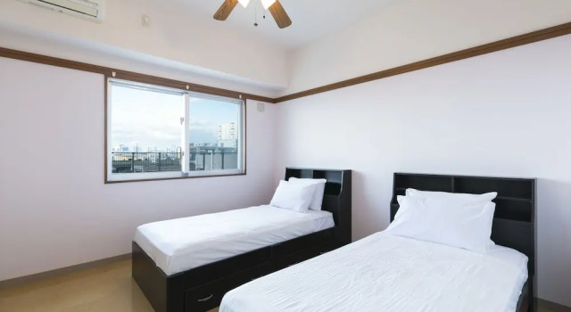 Семейный номер Standard с 3 комнатами с видом на океан Family Condominium MILLER'S 4F