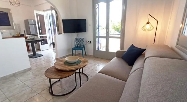 VILLA BLUE COCOON - Chrani Messinia Peloponnese- Rooftop sea view 550m from beach next to Kalamata Koroni Costa Navarino, Забронировать Вилла Бизнес-отели периферийной единицы Мессения, 4* 5*