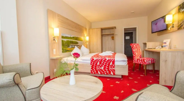Двухместный номер Standard с балконом Falk Seehotel Plau am See