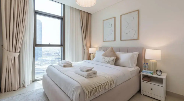 Апартаменты Downtown 2BR | Walk to Burj Khalifa + Dubai Mall