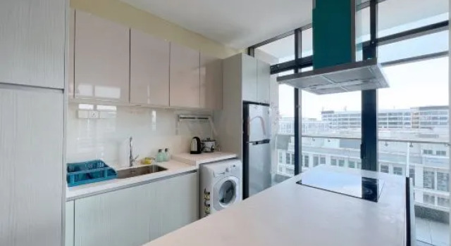 Люкс с 2 комнатами с видом на город KWEN Suites - City Centre Riverson Soho 2BR l Studio