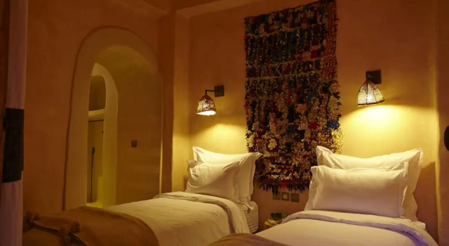 Трёхместный люкс Riad Caravane