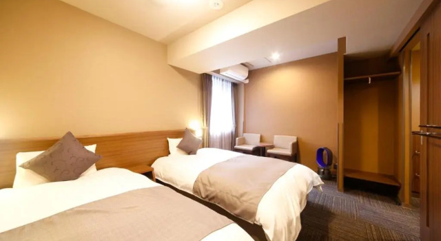 Двухместный номер Deluxe Dormy Inn Toyama Natural Hot Spring