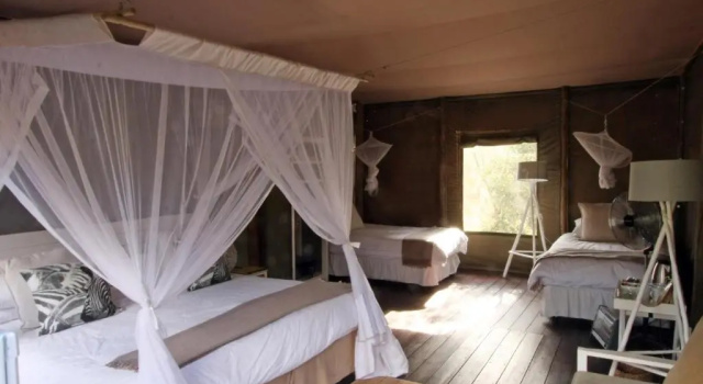 Шале Ngama Tented Safari Lodge