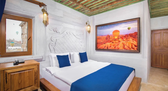 Номер Deluxe с красивым видом из окна Rapsodi Cappadocia
