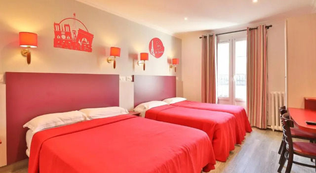 Четырёхместный номер Standard Grand Hôtel De Turin