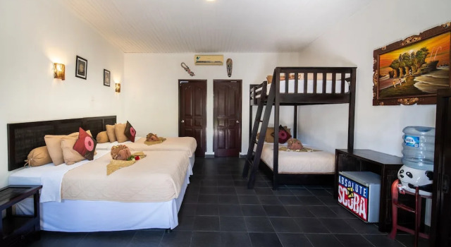 Семейный номер Standard с балконом Absolute Scuba Bali Dive Resort