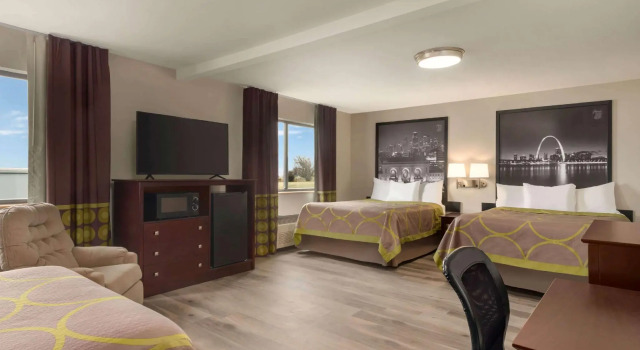 Seksdobbelt suite Super 8 by Wyndham Bethany MO