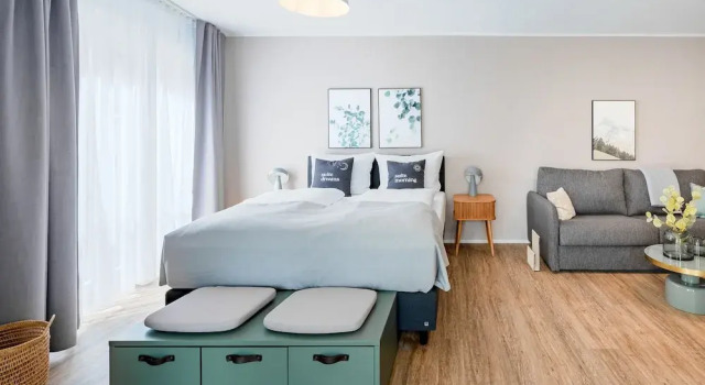 Двухместный люкс Comfort Limehome Metzingen Wilhelmstr