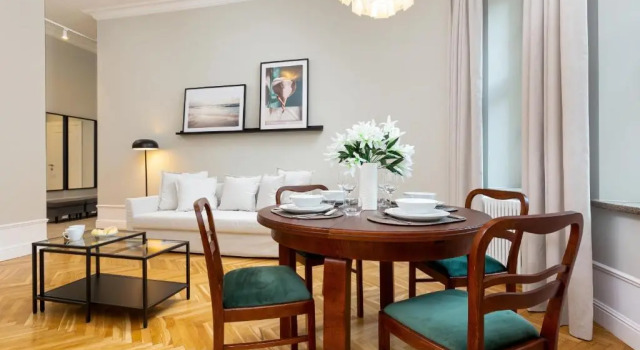 Apartment Boduena Warsaw by Renters, Забронировать Апартаменты/квартира Апартаменты Варшавы, рядом с Новы Свят – Универсытет, Апартаменты/квартира