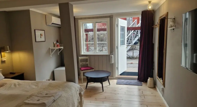 Номер Deluxe Gårdshotell Klockargården Öregrund
