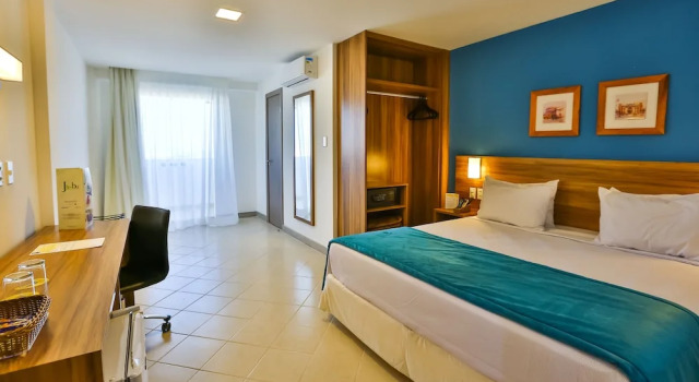 Трёхместный номер Superior с балконом ARCUS Hotel Aracaju by ATLANTICA
