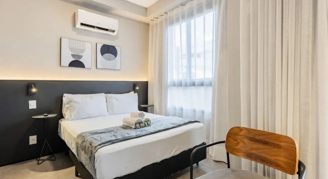 Апартаменты Superior Studios Vila Madalena com Ar condicionado | Delfhy