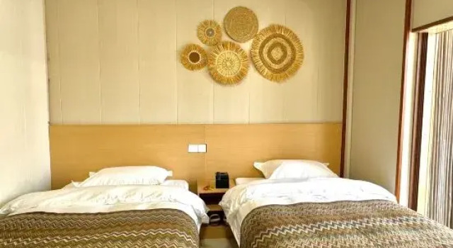 Номер Standard с красивым видом из окна Atour Hotel Shanghai Pudong Zhangjiang Financial Information Park