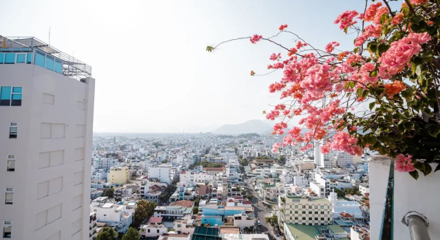 Трёхместный номер Standard c 1 комнатой с видом на город LeMore Hotel Nha Trang